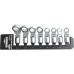 1/2IN. FLEXI-RING END SOCKETS SET, METRIC, SET OF 8