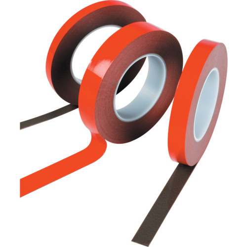 DOUBLE SIDED TAPE, FOAM, WHITE, 12MM X 33M