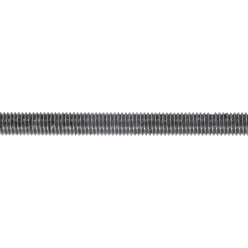 THREADED ROD, MILD STEEL STUDDING, STEEL, 4.8, PLAIN, M8 X 1000MM