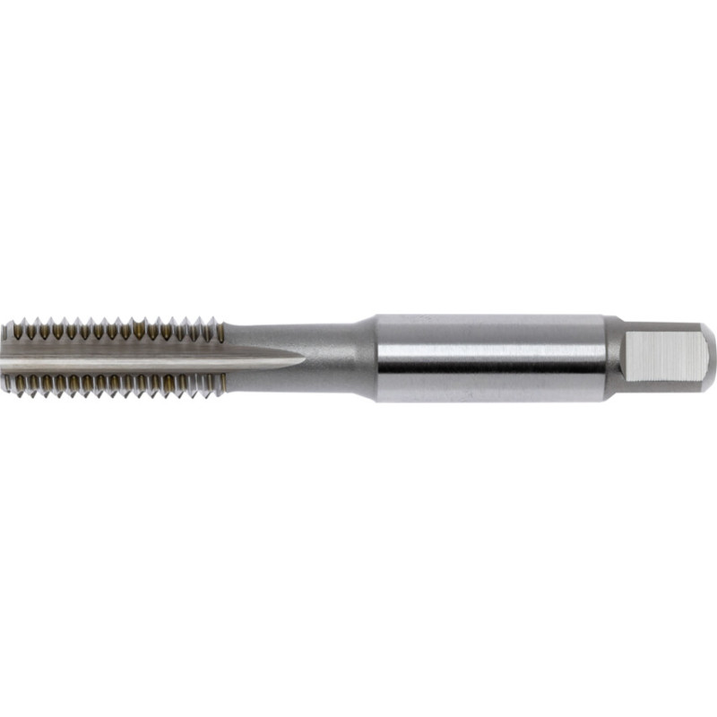 PLUG TAP, 10MM X 1.5MM, STRAIGHT FLUTE, METRIC COARSE, HIGH SPEED STEEL, BRIGHT