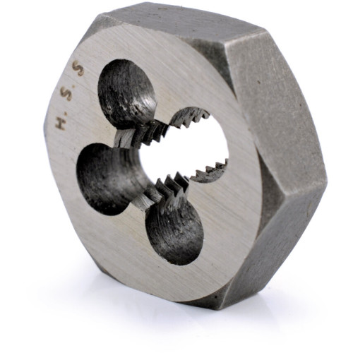 DIE NUT, 1/8IN. X 28 , BSPF, HIGH SPEED STEEL, RIGHT HAND