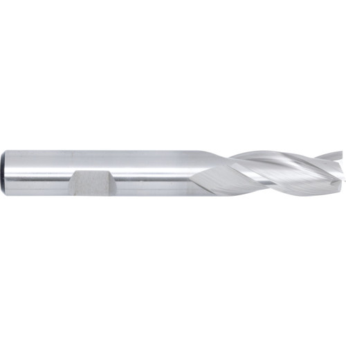 6, REGULAR, SLOT DRILL, 10MM, 3FL, WELDON FLAT SHANK, COBALT HIGH SPEED STEEL, UNCOATED
