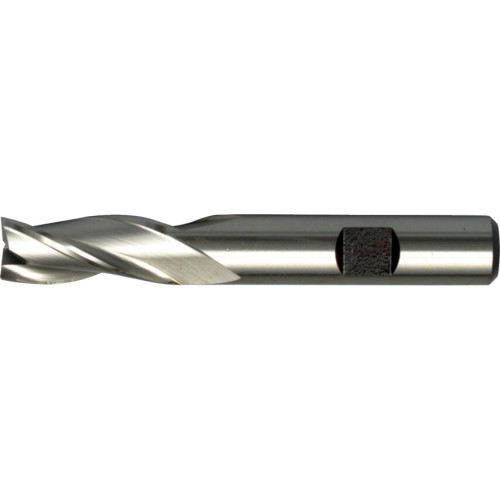 6, REGULAR, SLOT DRILL, 12MM, 3FL, WELDON FLAT SHANK, COBALT HIGH SPEED STEEL, UNCOATED