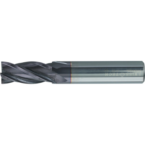 66, END MILL, SHORT, PLAIN ROUND SHANK, 8MM, CARBIDE, ALTIN